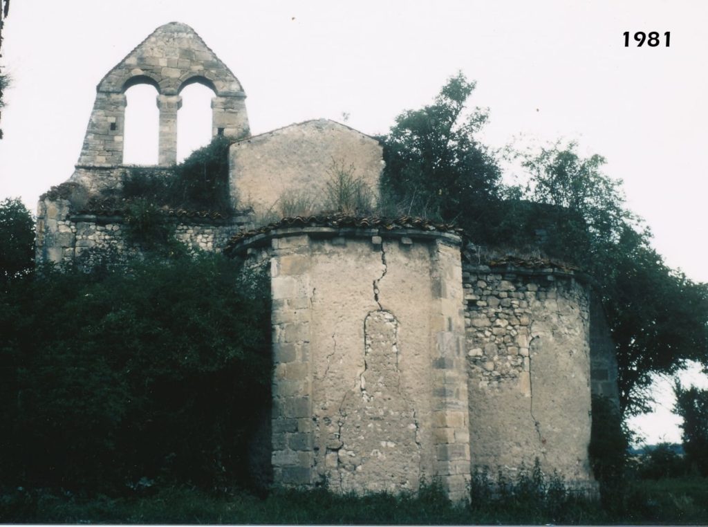 St-André envahie par la végétation